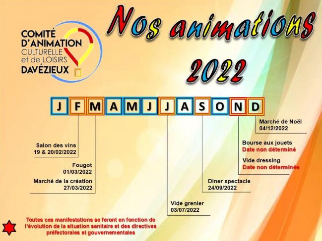 Animations cacl davezieux 2024