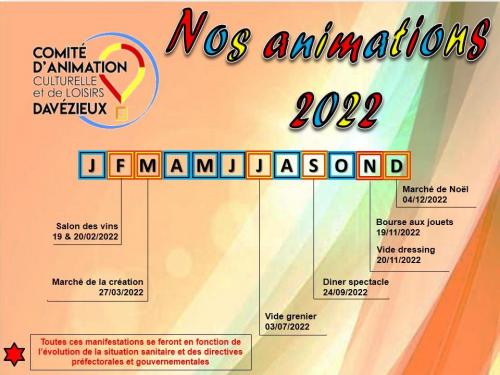 Animations cacl davezieux 2022