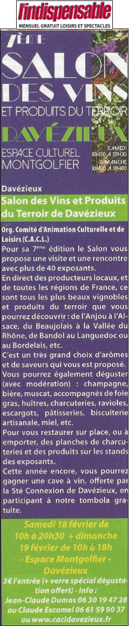 Article du mois de fevrier 2023