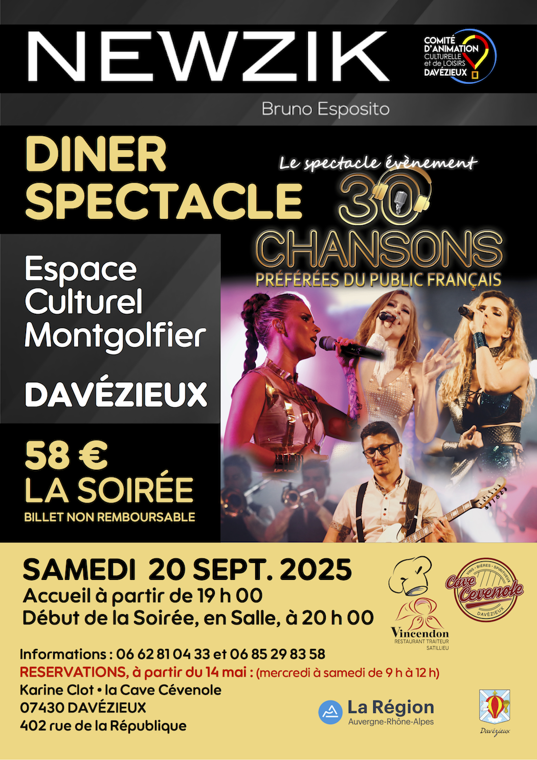 Dîner spectacle