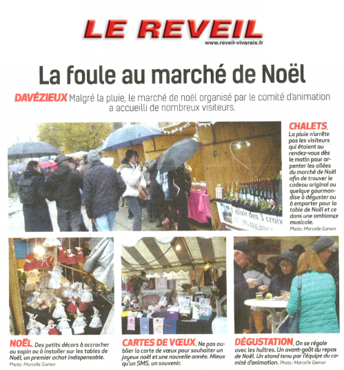 Marche de noel 2022 le reveil