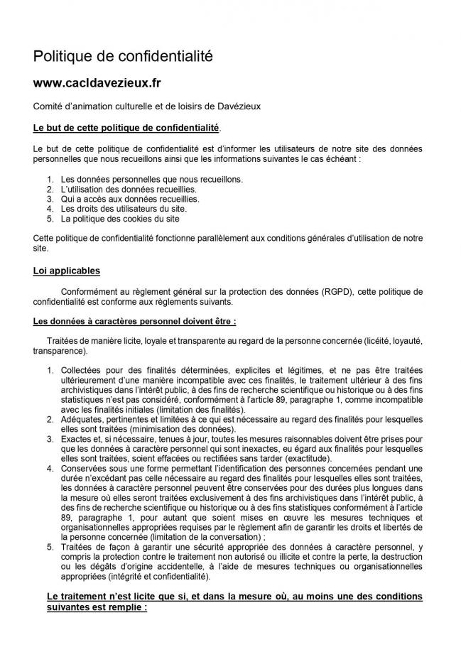 Politique de confidentialite cacl version simple page 0001