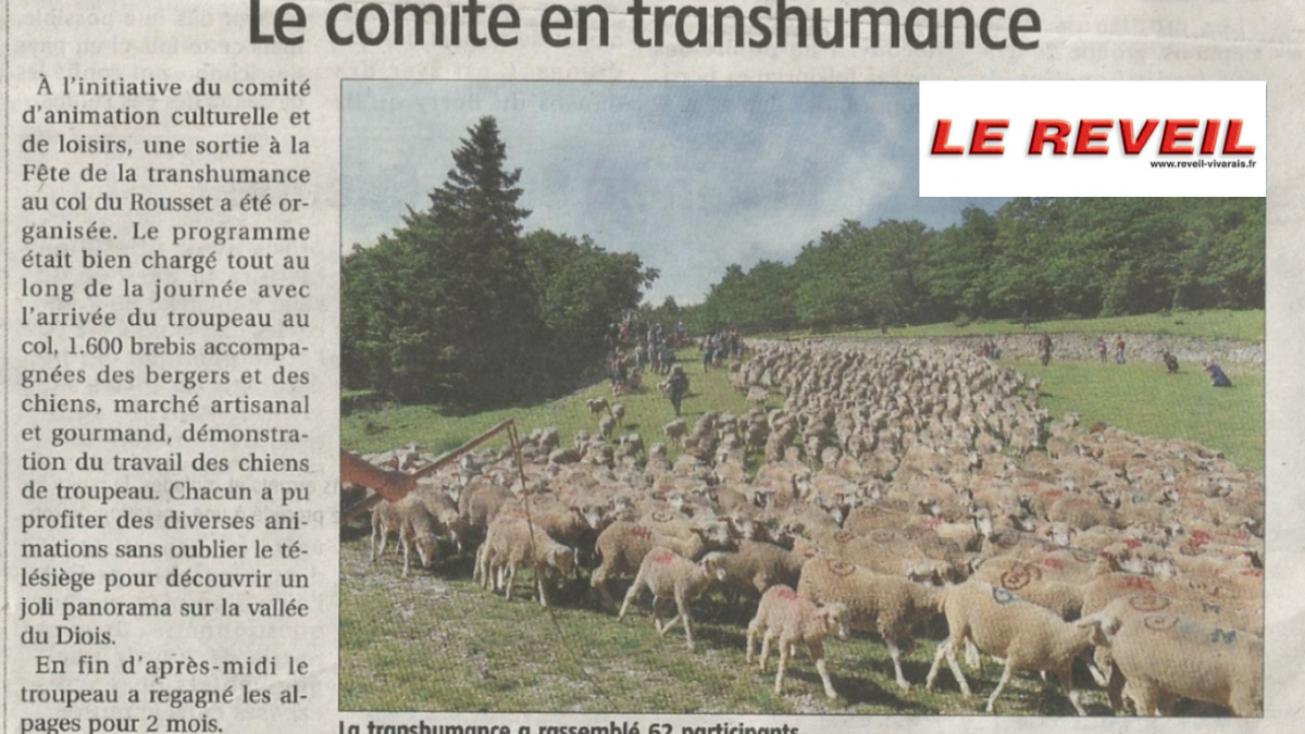 Transhumance 2018