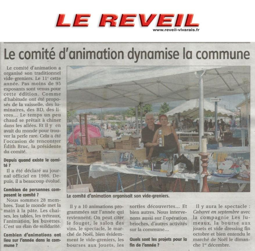 Vide grenier 2019 le reveil 3